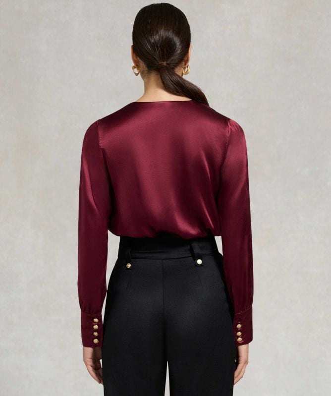 Holland Cooper Silk Bodysuit