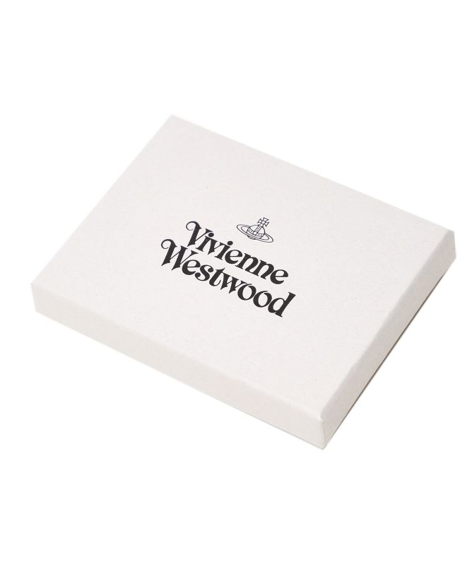 Vivienne Westwood Saffiano Credit Card Wallet