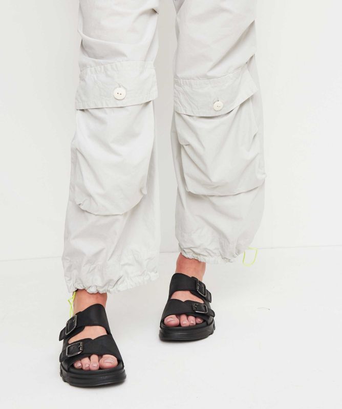Lurdes Bergada Asymmetric Cargo Trousers