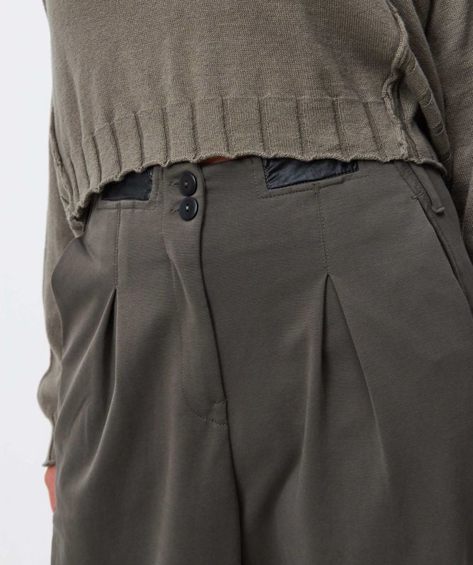 Lurdes Bergada Harry Cropped Trousers