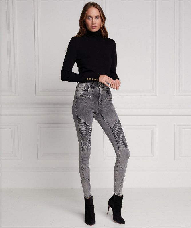 Holland Cooper Skinny Biker Jeans