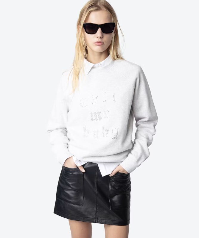 Zadig and Voltaire Upper Fleece Sweatshirt