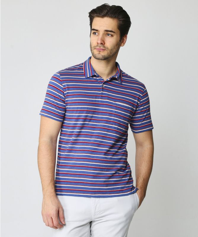 Hartford Vintage Stripes Polo Shirt
