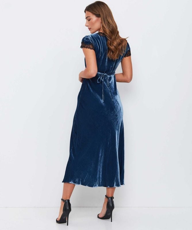 RIXO Clarice Midi Dress