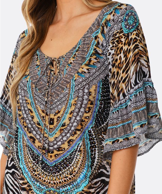Inoa Savannah Silk Gypsy Dress