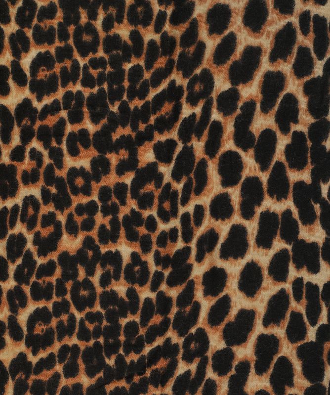 Rino and Pelle Malin Leopard Print Scarf