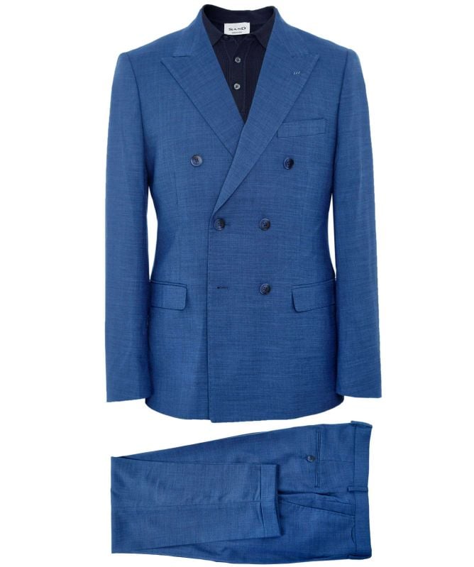 Seinse Slim Fit Double Breasted Suit