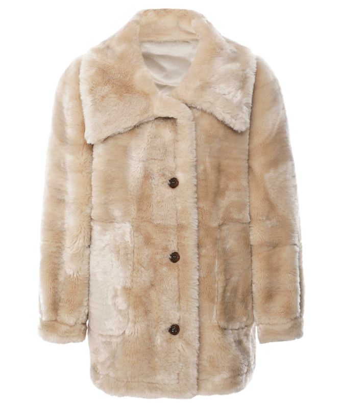 Studio Nordiic Faux Fur Reversible Coat