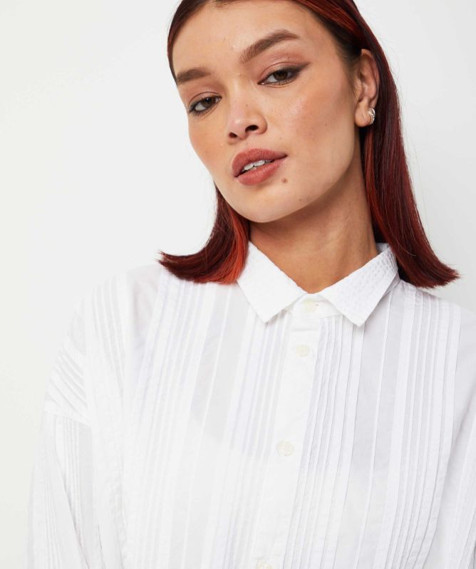 Yaccomaricard Cotton Lawn Overshirt