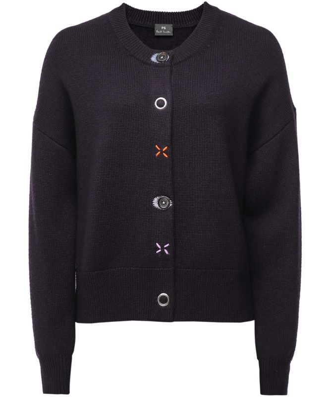 Paul Smith Wool Mixed Buttons Cardigan