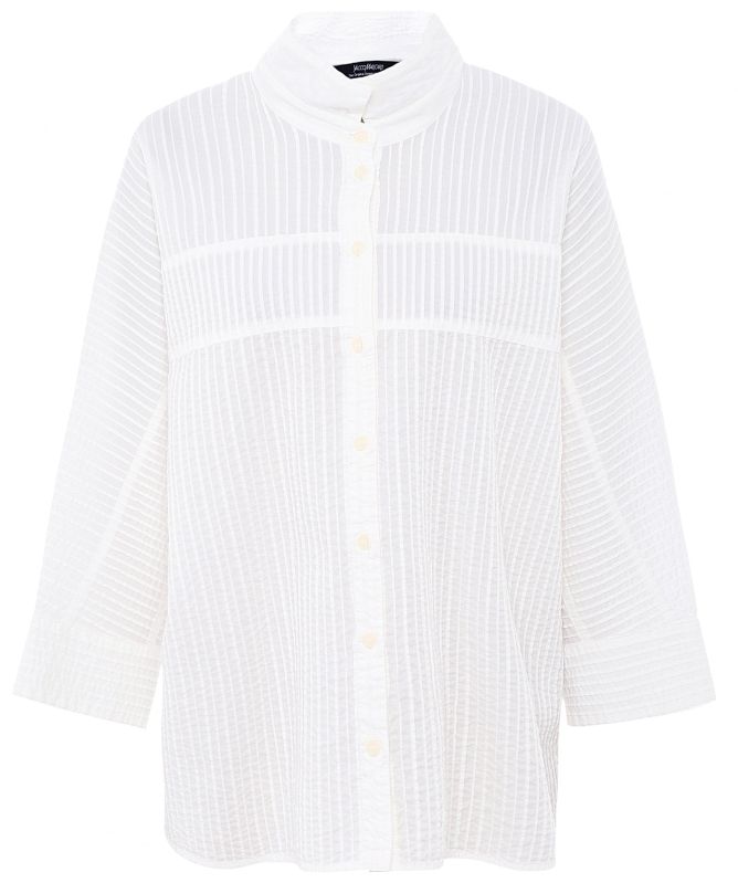 Yaccomaricard Banded Pintucked Shirt