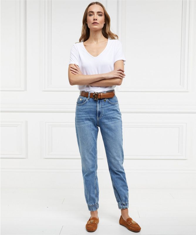 Holland Cooper High Rise Jogger Jeans