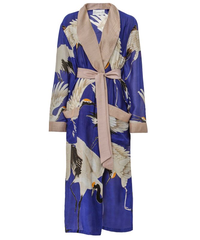 One Hundred Stars Stork Royal Blue Gown