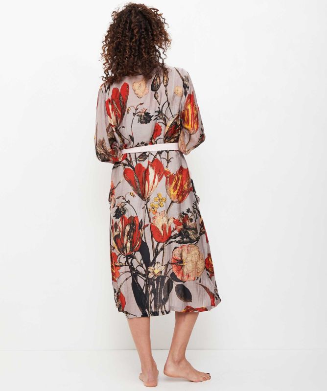 One Hundred Stars Tulip Print Gown