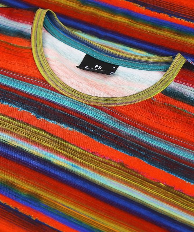 Paul Smith Painted Stripe T Shirt | Jules B