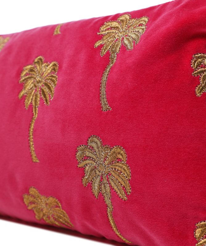 Elizabeth Scarlett Gold Palm Everyday Pouch