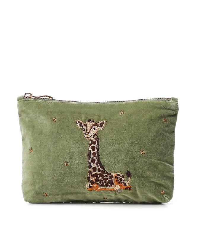 【Elizabeth Scarlett】Giraffe Mother & Baby Coin Purse Giraffe Mother & Baby Coin Purse – Elizabeth Scarlett
