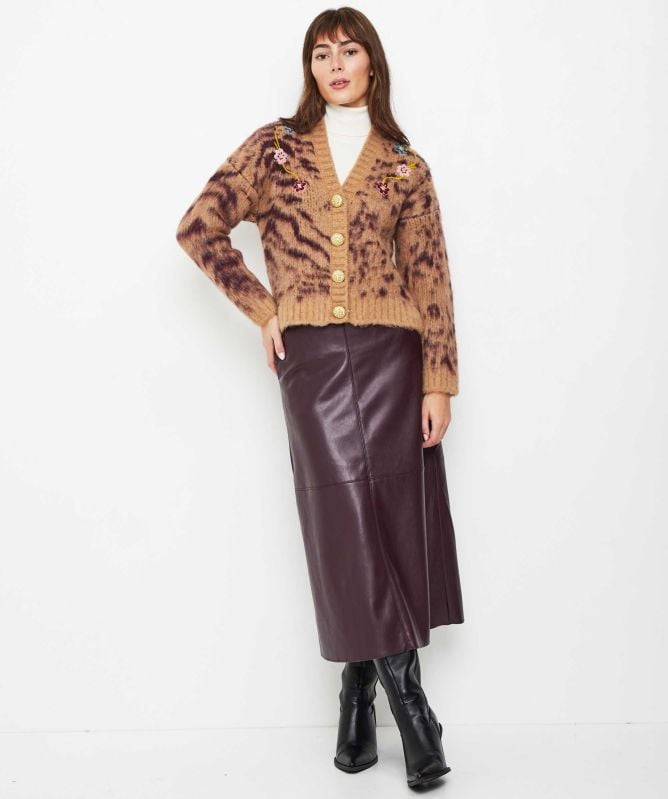 Hayley Menzies Big Meow Alpaca Cardigan