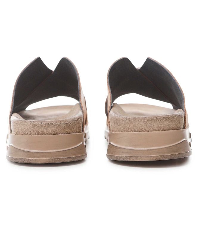 Lofina V Front Suede Sandals
