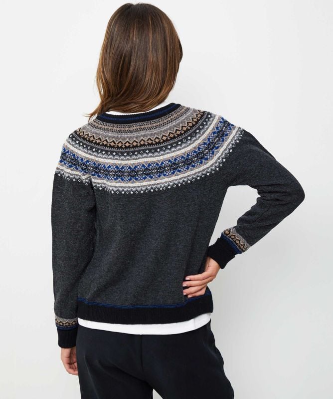 ERIBÉ Alpine Short Wool Cardigan