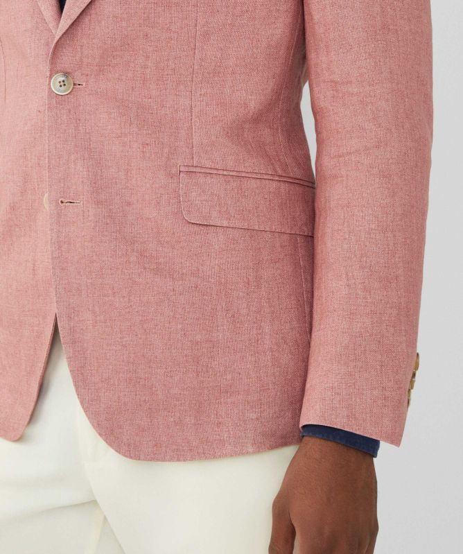 Hackett Delave Linen Hopsack Blazer