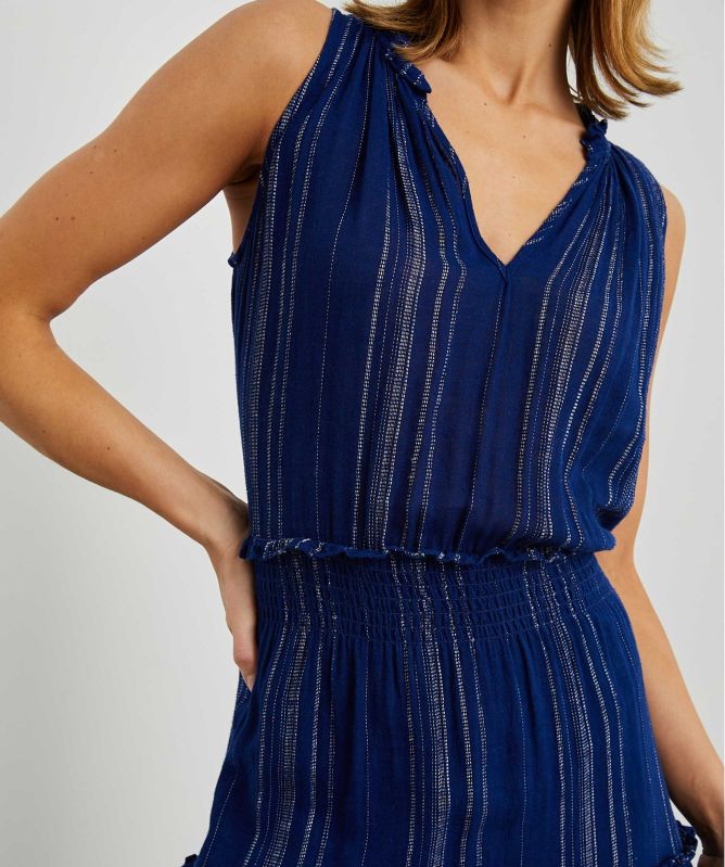 Rails Loulou Linen-Blend Maxi Dress