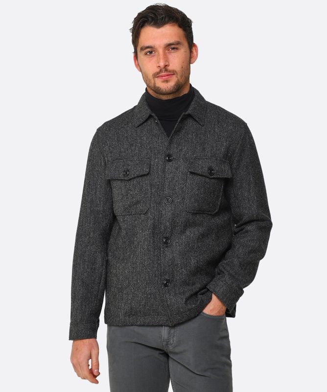 Hartford Herringbone Day Jacket