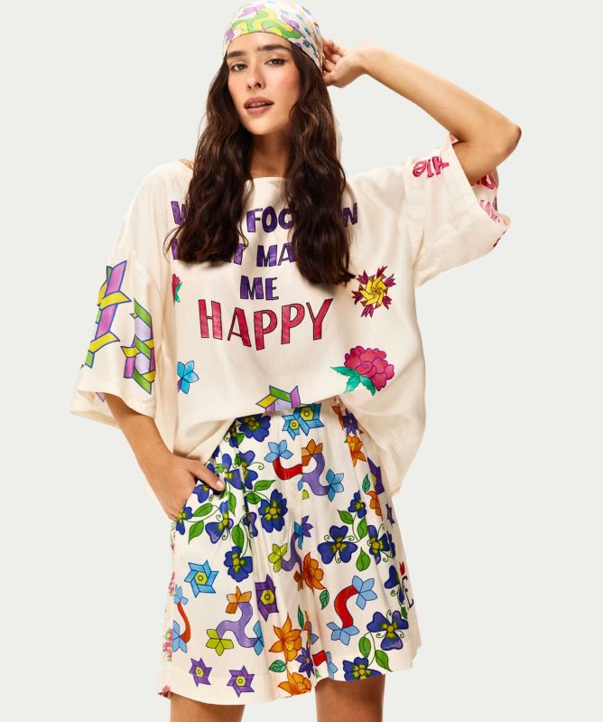 Me369 Dina Pleated Shorts