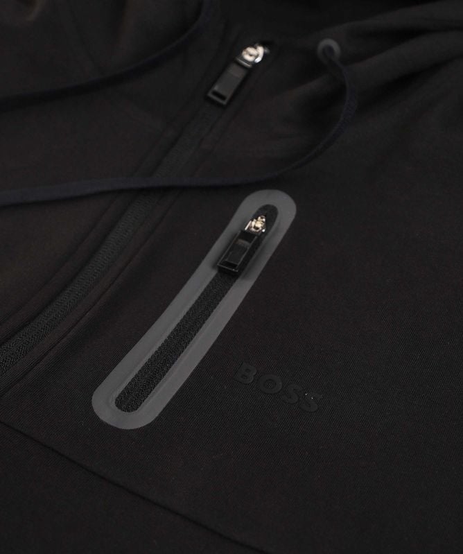 BOSS Zip Sariq Hoodie