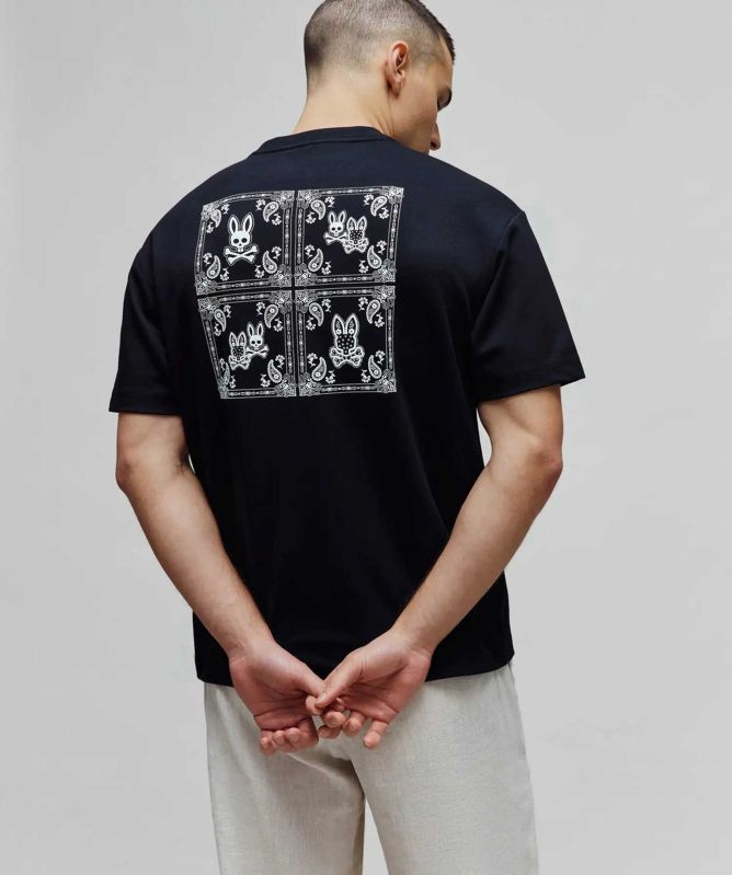 Psycho Bunny Luke Back Graphic Tee