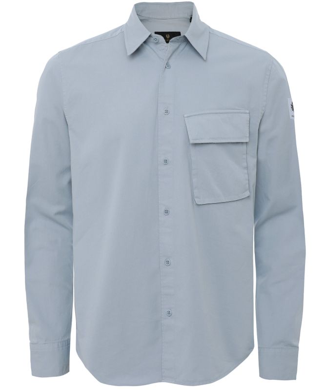 Belstaff Garment Dyed Scale Shirt