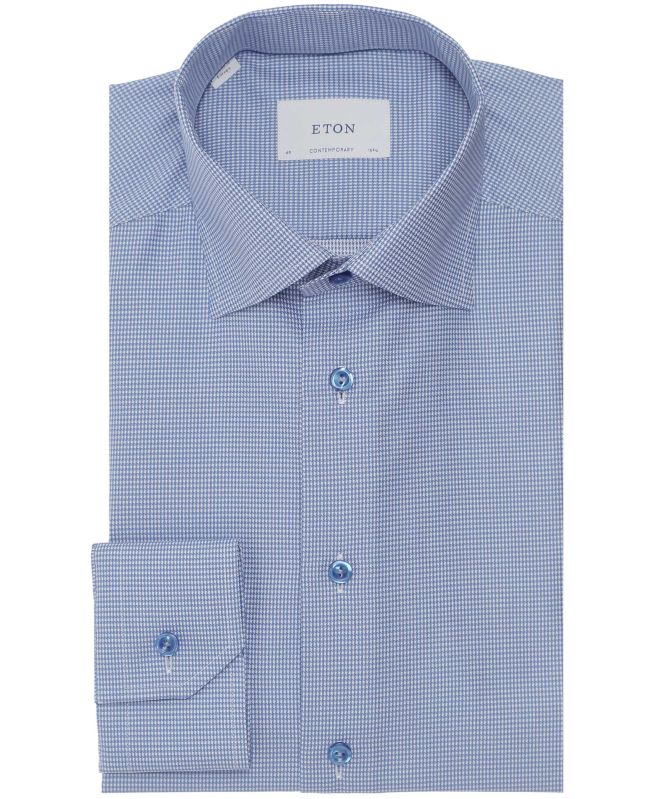 Eton Contemporary Fit Signature Twill Shirt