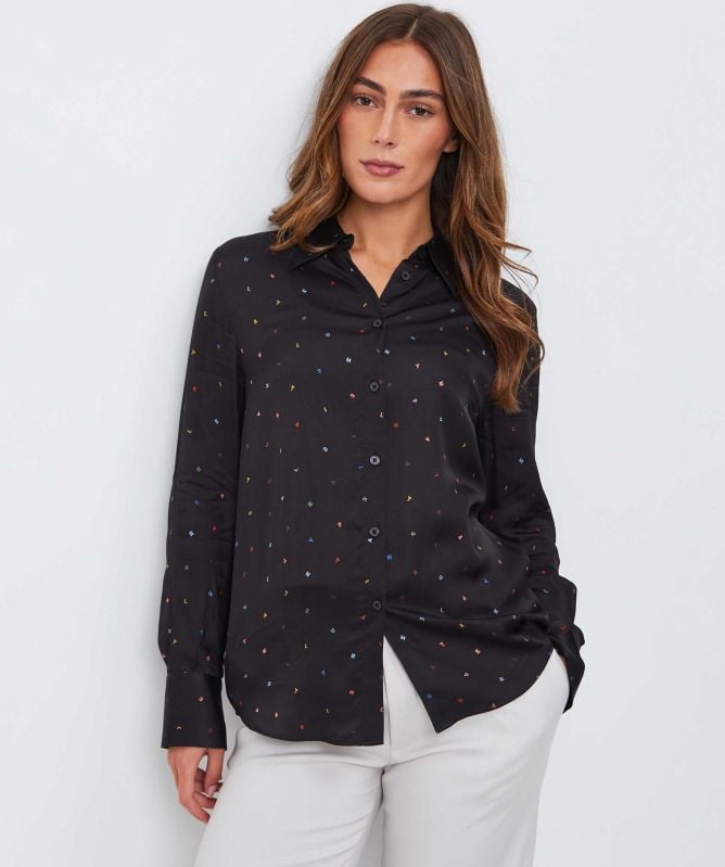 Paul Smith Multicoloured Letter Shirt