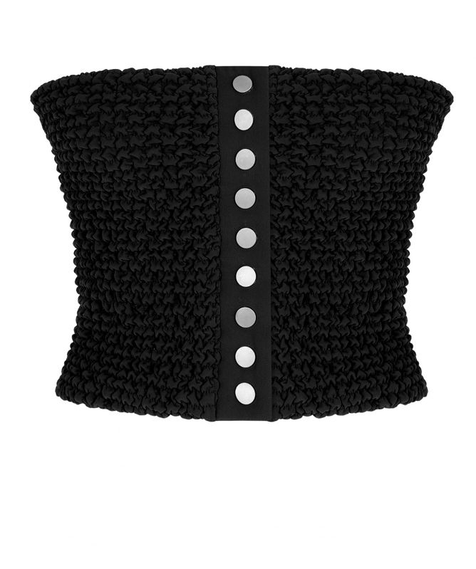 NU London Smocked Bandeau Top