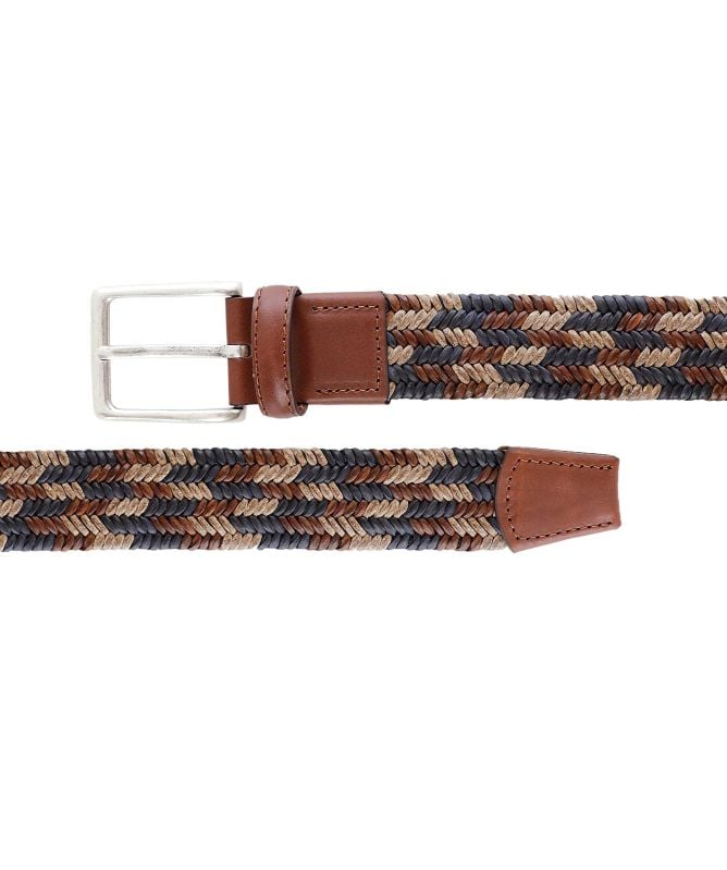 Leyva Woven Leather Belt