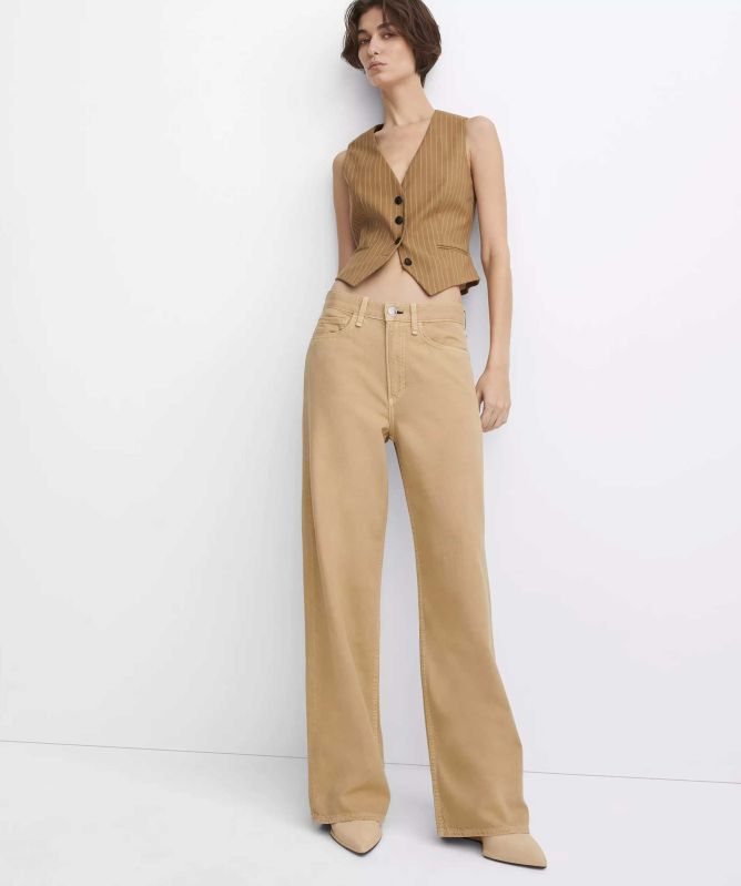 rag & bone Featherweight Logan Wide-Leg Jeans