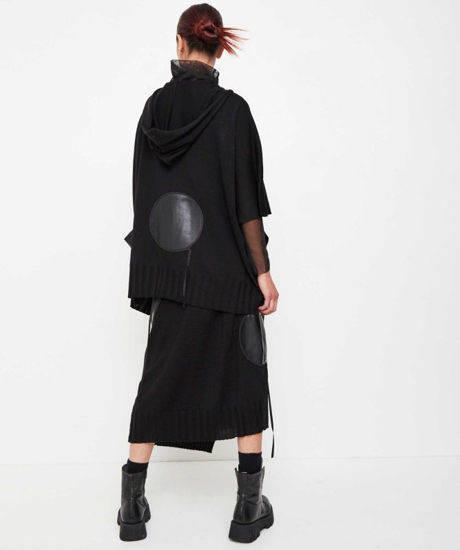 Bize Jersey Knit Midi Skirt