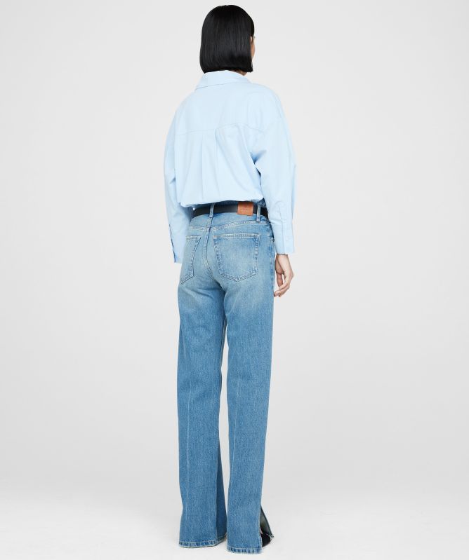 Anine Bing Roy Relaxed Straight Jeans