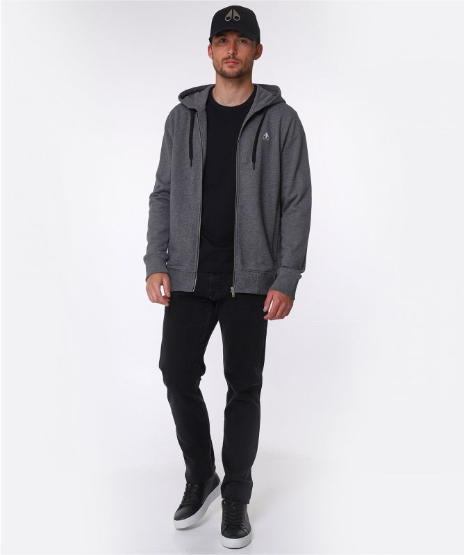 Moose Knuckles Zip-Through Hornaway Hoodie