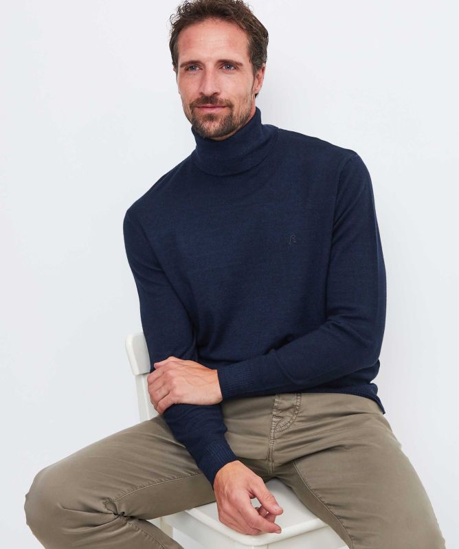 Replay High Neck Mesh Jumper