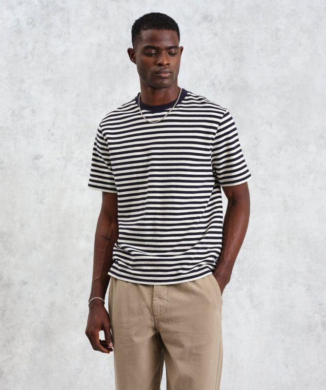 Wax London Jolt Stripe Dean T-Shirt