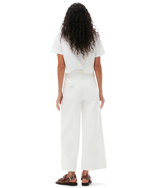 GANNI Relaxed Organic Cotton Peach T-Shirt