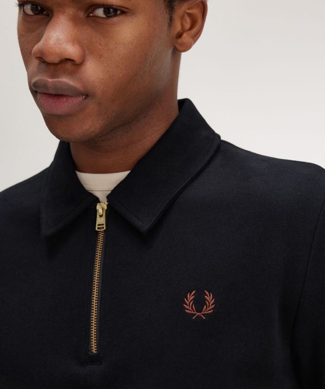 Fred Perry Half-Zip Collar Sweatshirt
