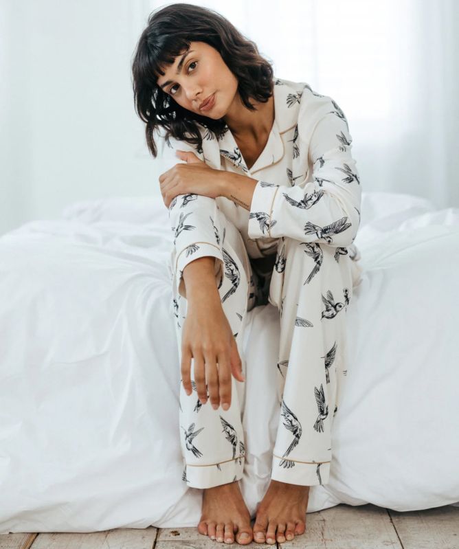 Chelsea Peers Hummingbird Long Pyjama Set