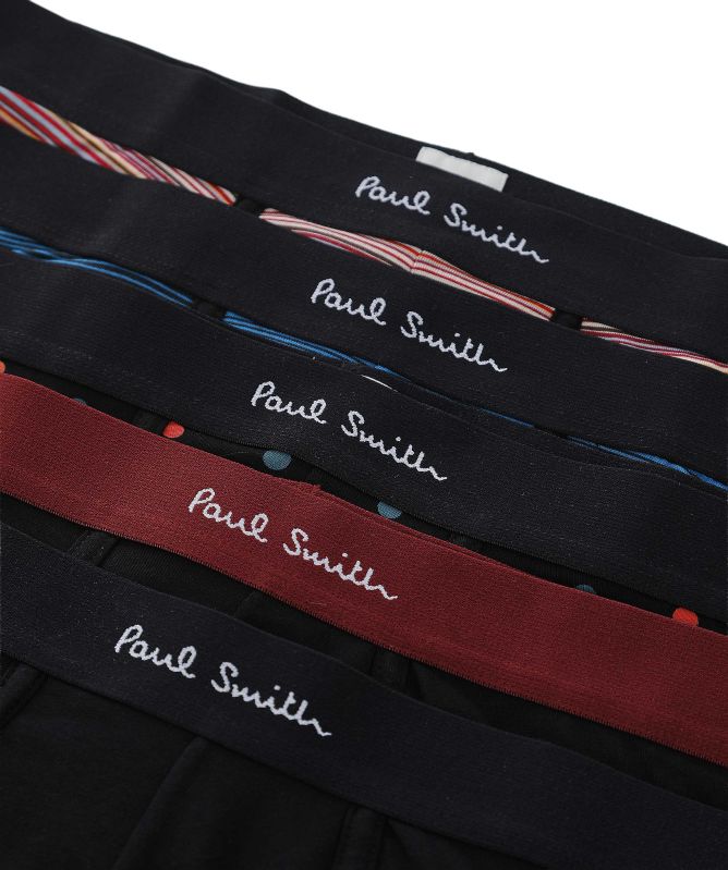 Paul Smith Spot & Stripe Mix Boxer Briefs 5 Pack