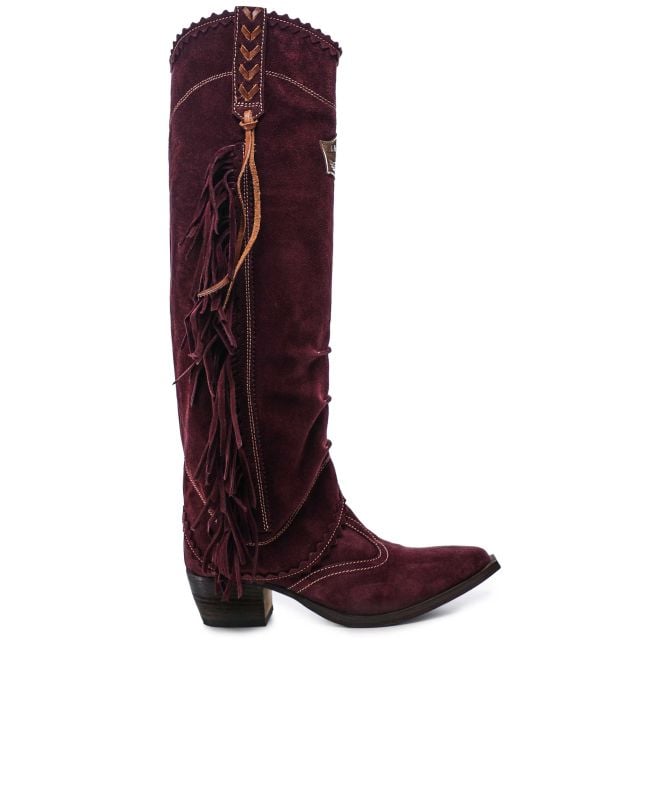El Vaquero Kalou Fringe Cowboy Boots