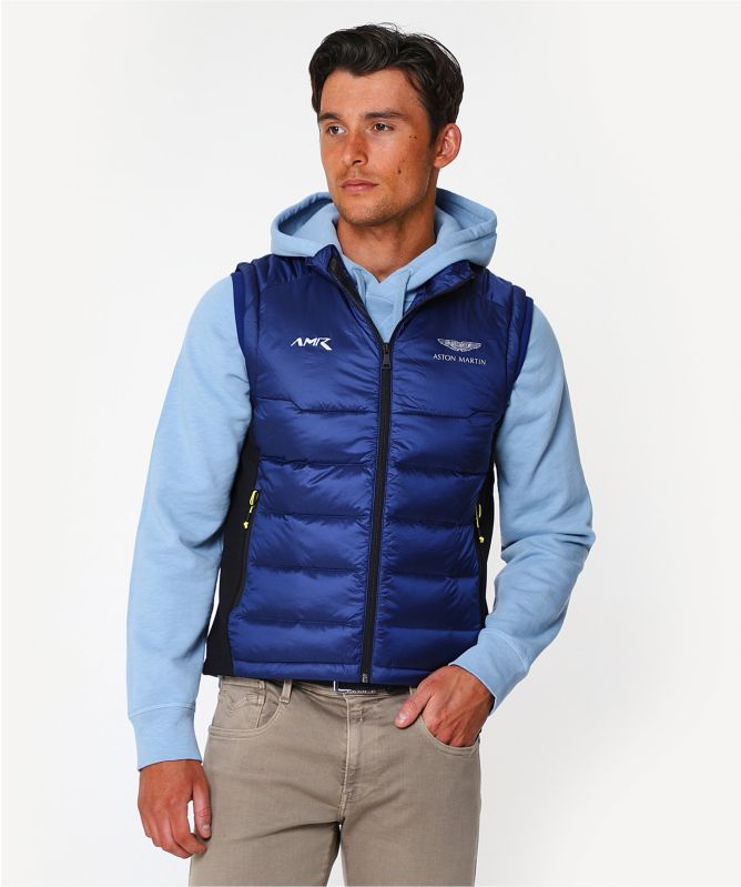 Hackett Down Quilted AMR Accelerator Gilet