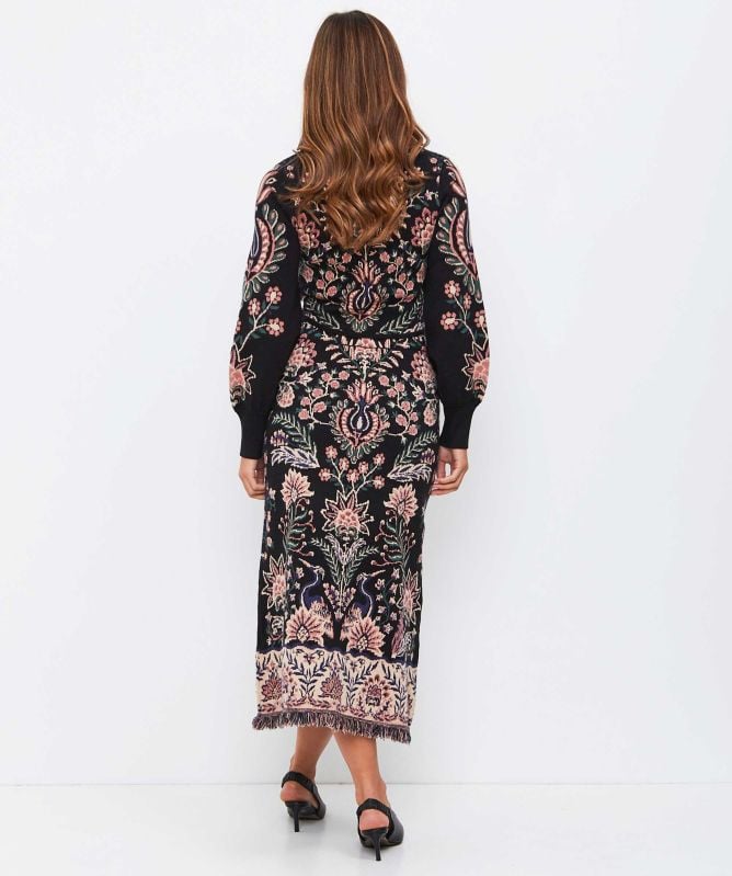 FARM Rio Marvellous Garden Midi Skirt