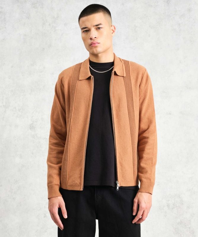 Wax London Milano Stripe Lennox Polo