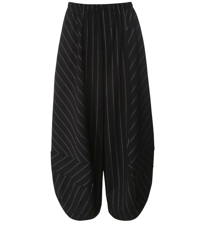 Thanny Pinstripe Wide Leg Pants